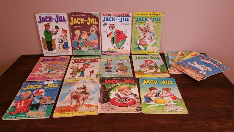 lot 69 image: (18) Vintage Jack and Jill Comic Books