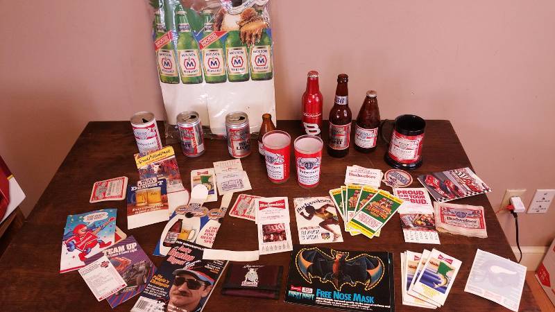 lot 117 image: Large Group of Beer Advertising