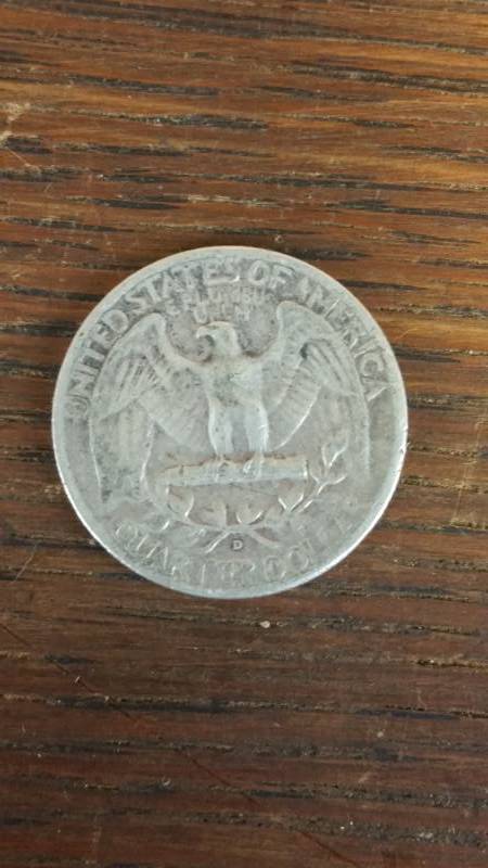 lot 0I image: 1942 D Washington Silver Quarter