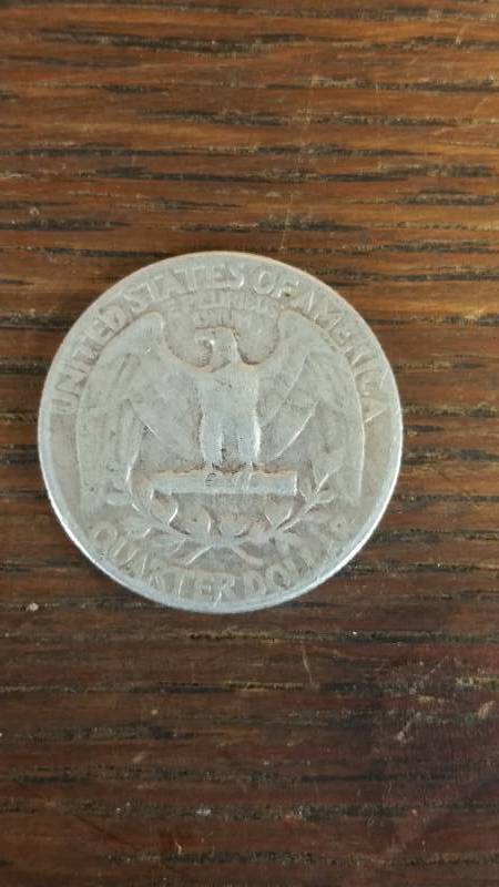 lot 0M image: 1957 Washington Silver Quarter
