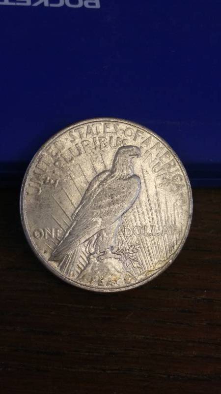 lot 0D image: 1922 D Peace Silver Dollar