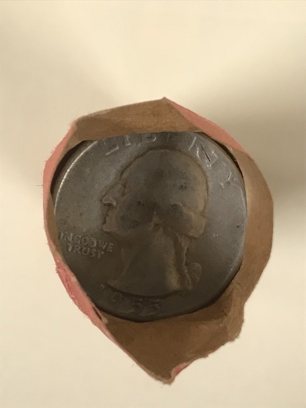 (1) Roll Of 1950s Washington Quart...