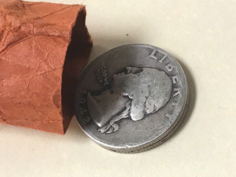 (1) Roll Of 1940s Washington Quart...