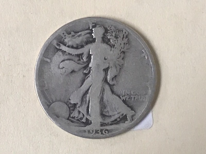 1936 Walking Liberty Half Dollar ...