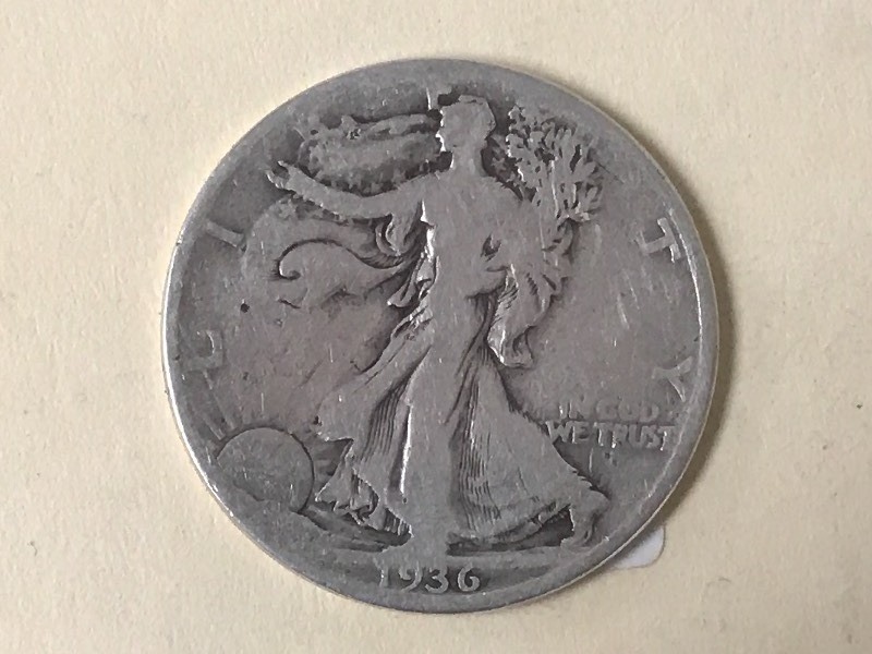 1936 Walking Liberty Half Dollar ...