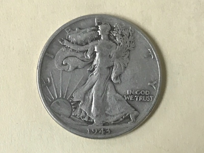 1943 Walking Liberty Half Dollar ...