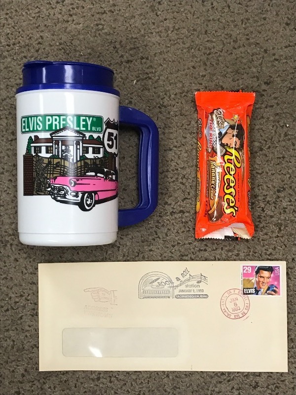 3-Piece Elvis Presley Memorabilia L...