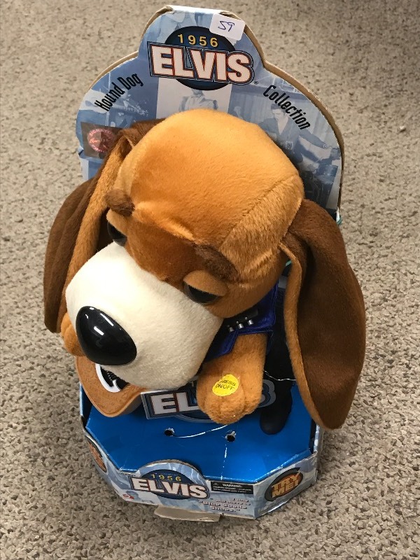 1956 Elvis Hound Dog Singing Dog ...
