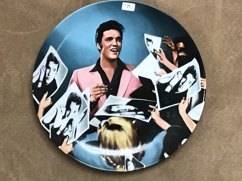 1990 Elvis Presley Collectors Plate...