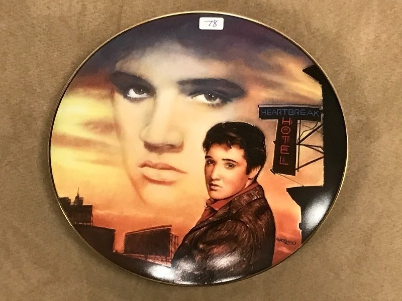 1992 Elvis Presley Collectors Plate...