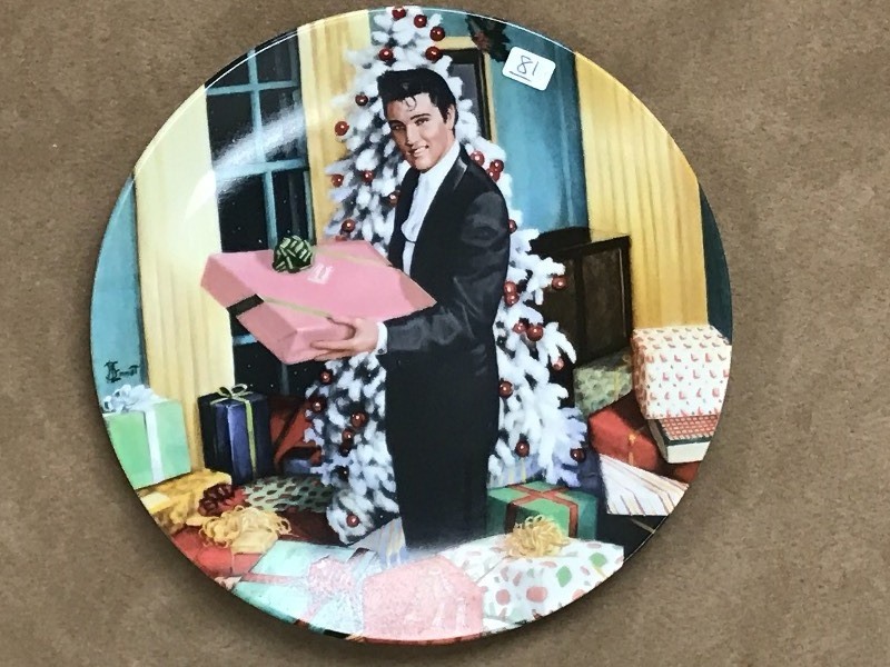 1991 Elvis Presley Collectors Plate...