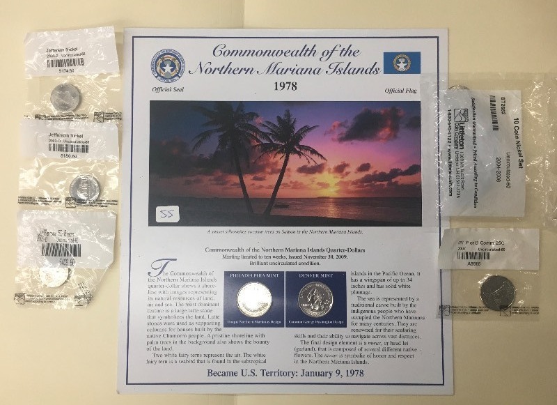 Lot Of P&D Mint Washington Quarter...