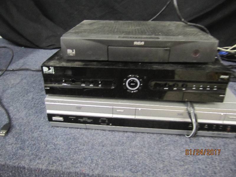 lot 27 image: RCA Direct TV unit, Direct Tv HDDVR...