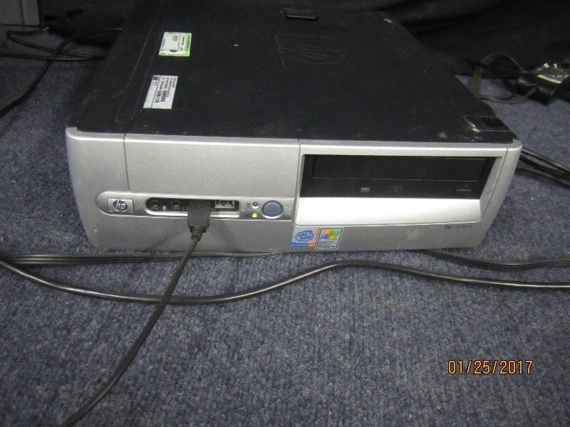 lot 59 image: HP PC only, boots to disk error, h...