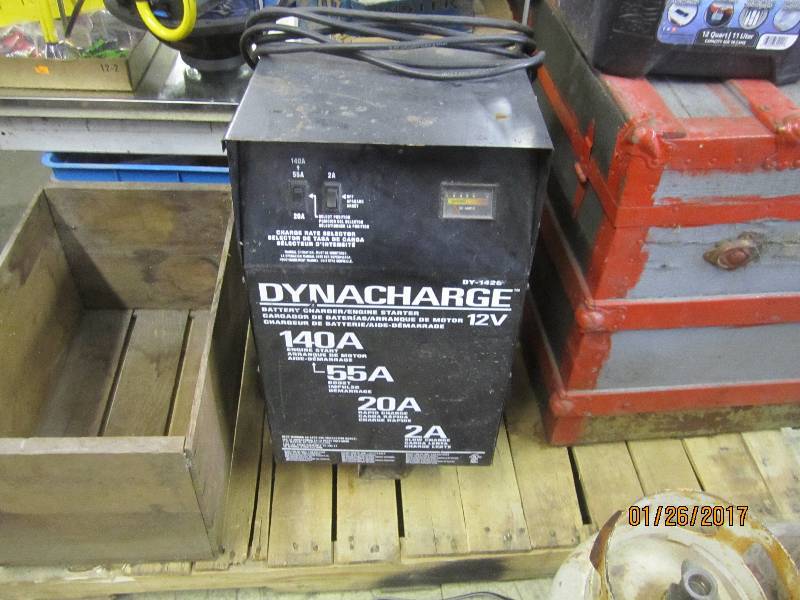 lot 142 image: DynaCharge 12 V  Charger...