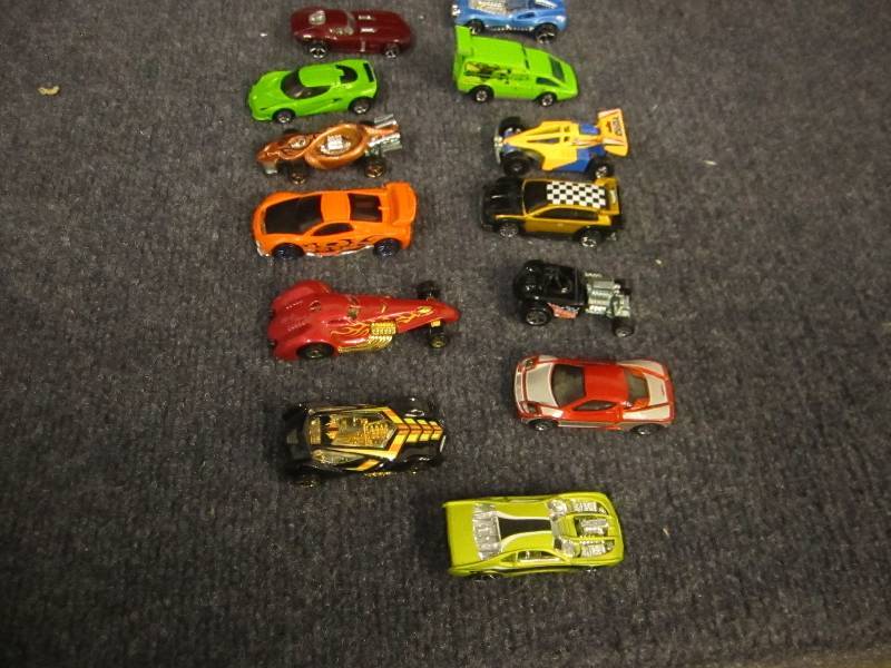 lot 146 image: Lot of 13 Hot Wheel Model Vehicles...