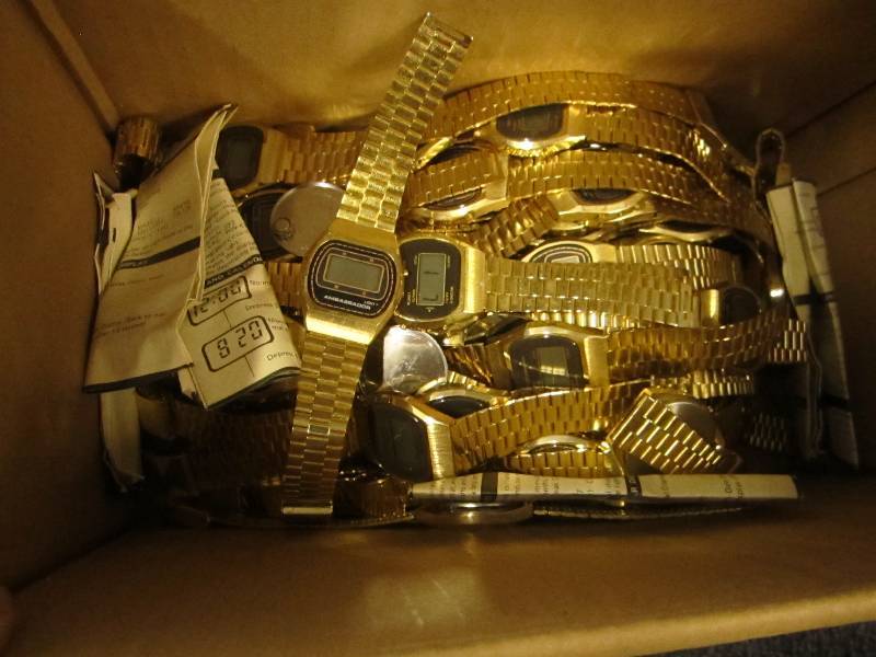 lot 166 image: Lot of Ambassador LCD Watches...