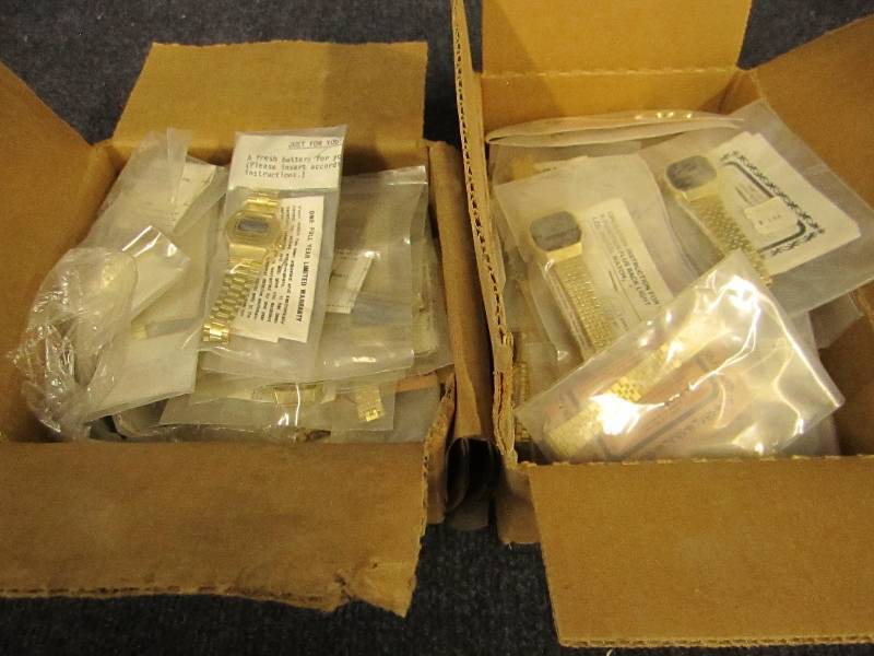 lot 171 image: 2 Boxes of Contina & Marcel LCD Wat...