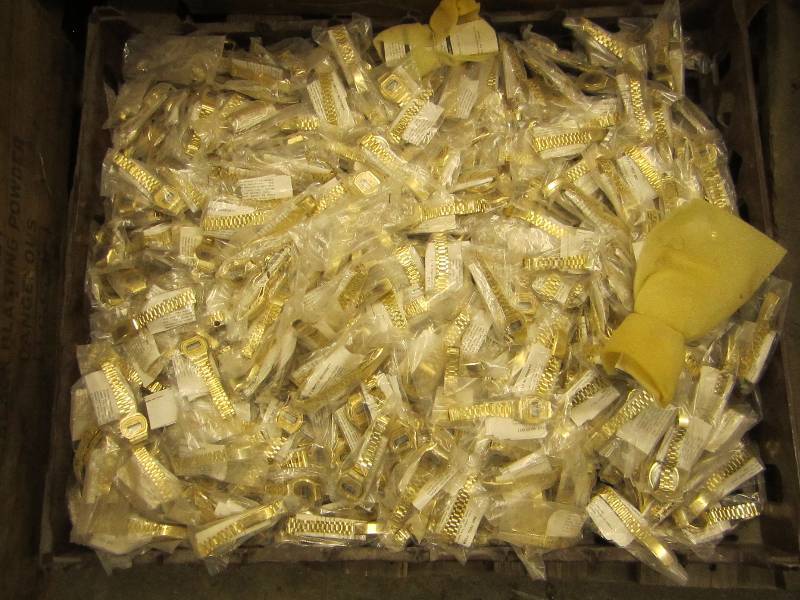 lot 175 image: Large Flat of Contina LCD Watches...