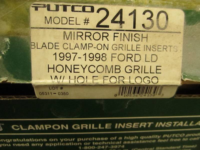 lot 176 image: Putco Honey Comb Automotive Grille...