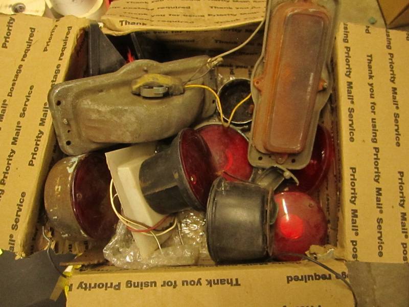 lot 186 image: Assorted Tail Light Housings...