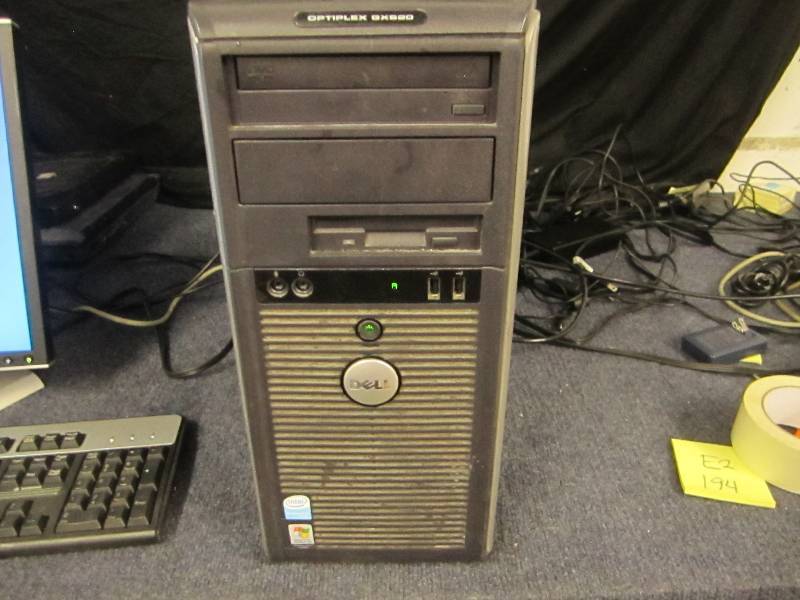 lot 194 image: Dell Optiplex GX620 PC only (no mon...