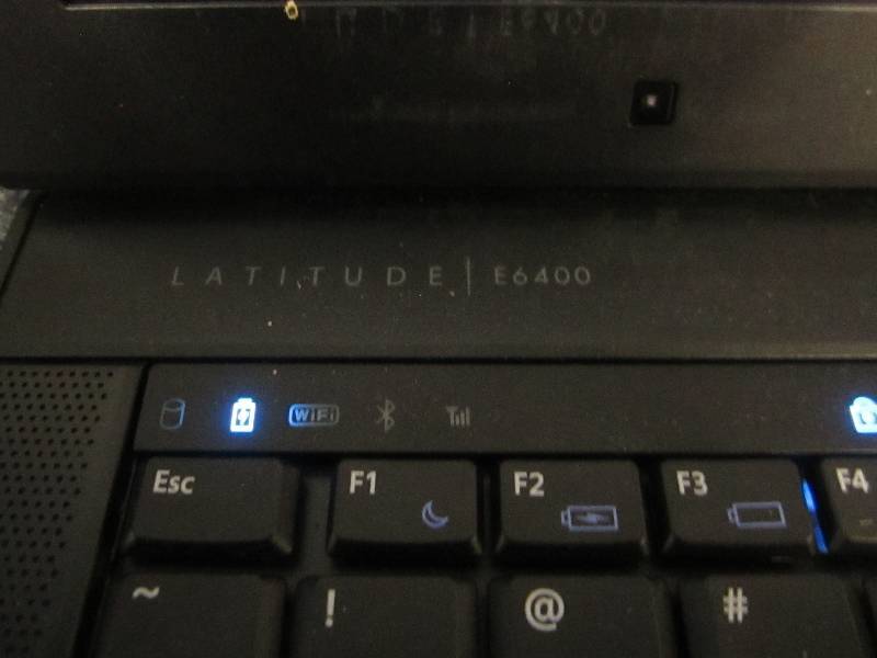 lot 195 image: Dell Latitude E6400 Laptop, boots t...