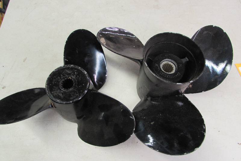 Two Boat Propellers