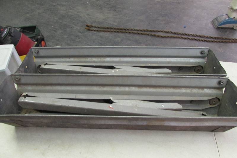 Pair of folding saw horses