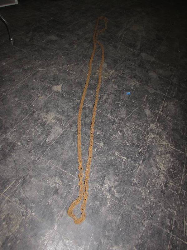 Approx 18 Chain with hooks on both ends
