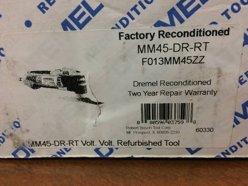 lot 21 image: Dremel Factory Reconditioned Multi-Max Corded Oscillating Tool Kit