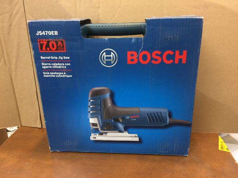 lot 46 image: BOSCH 7.0-Amp Barrel-Grip Jig Saw power new