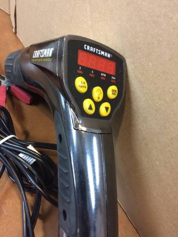 lot 55 image: Craftsman Professional Digital Timing Light
