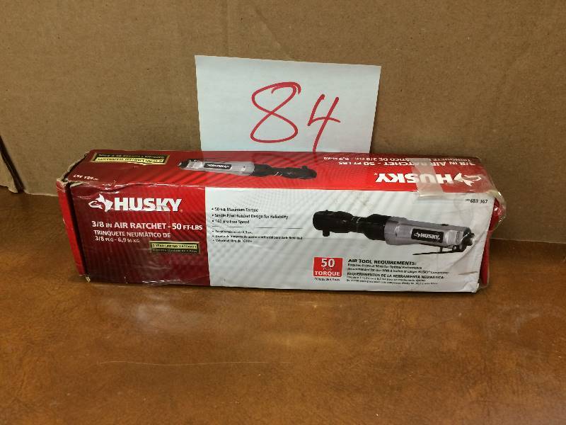 lot 84 image: Husky 38 in Air Ratchet 50 ft - lbs
