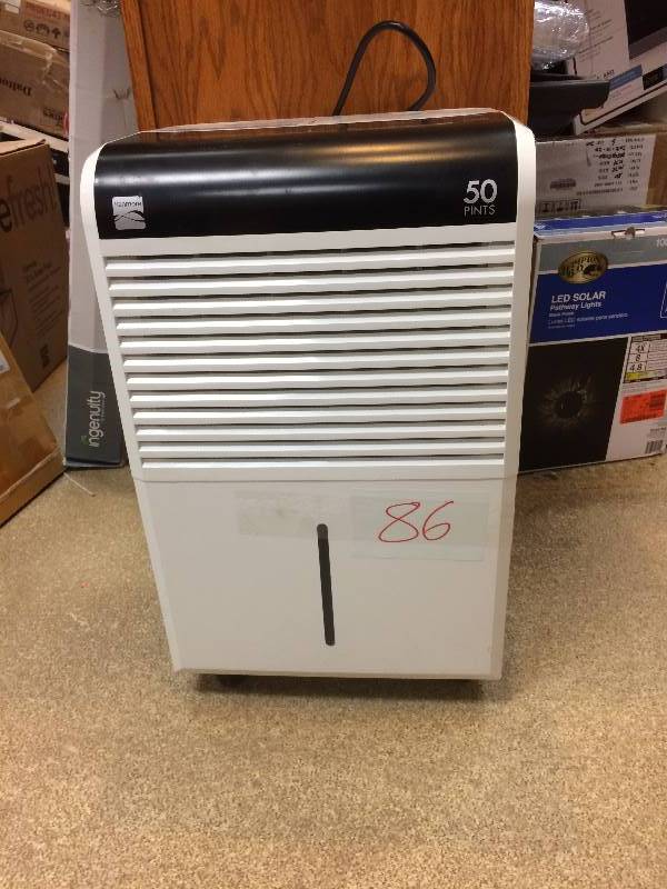 lot 86 image: Kenmore 50 pint Dehumidifier