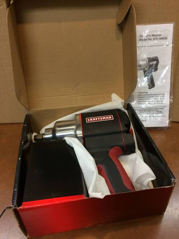 lot 109 image: Craftsman 12 in impact Wrench