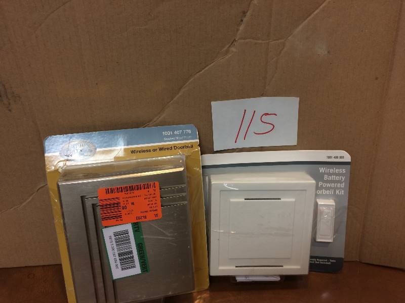 lot 115 image: Lot of 2 Door Bells