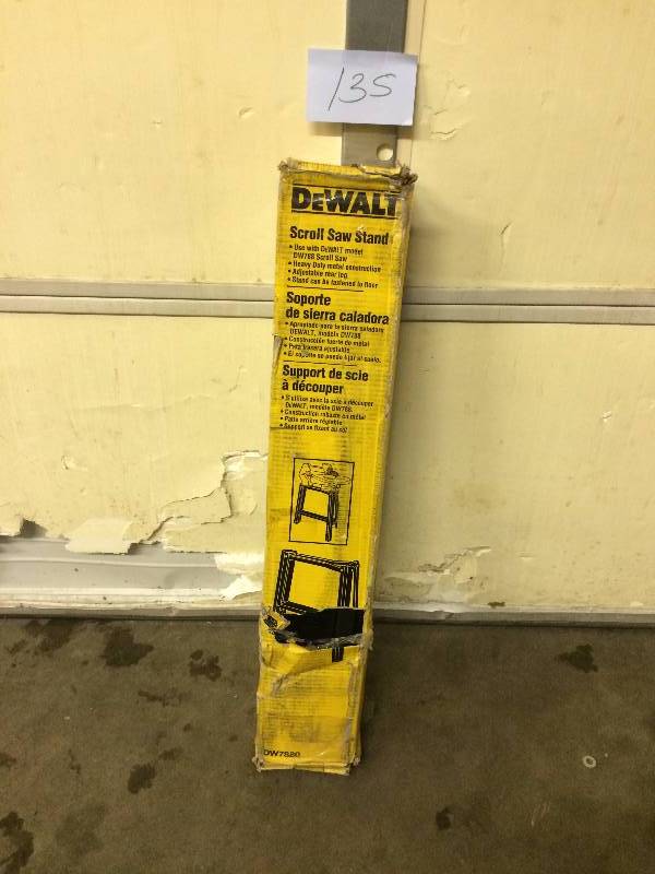 lot 135 image: Dewalt Scroll Saw Stand