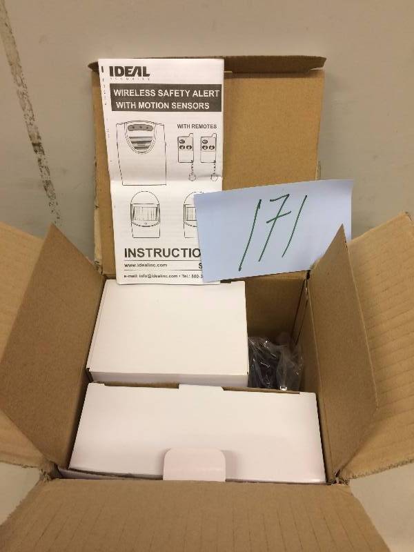 lot 171 image: IDEAL Wireless Safety Alert with motion sensors