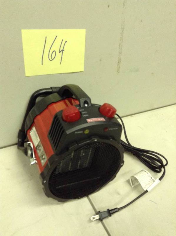 lot 164 image: craftsman ceramic utility heater