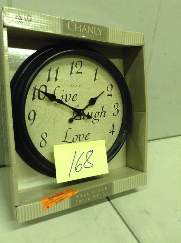 lot 168 image: Chaney Wall Clock