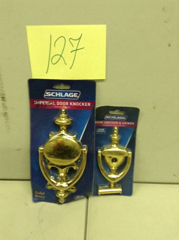 lot 127 image: Lot of 2 Door Knockers