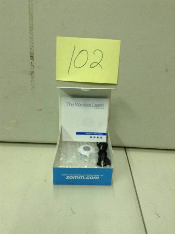 lot 102 image: Zomm Smartphone & Cell Phone Bluetooth Wireless personal safety device