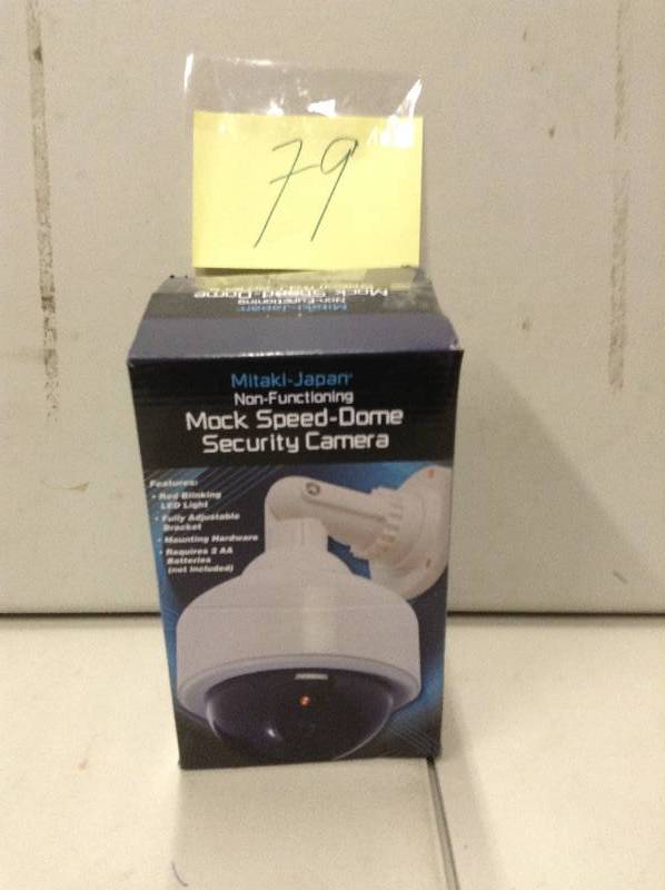 lot 79 image: Mock Speed Dome Security Camara