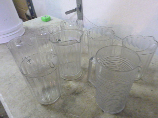 lot 11 image: 8 Water Pitchers