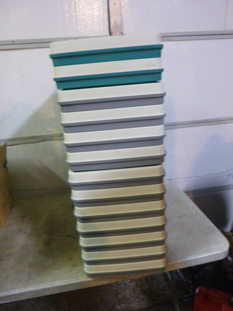 lot 29 image: 13 Prison Serving Trays