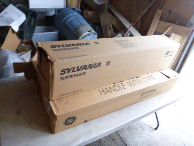 lot 79 image: 64 Fluorescent Light Bulbs