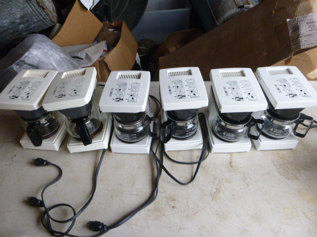 lot 83 image: 6 Mr. Coffee Coffee Makers