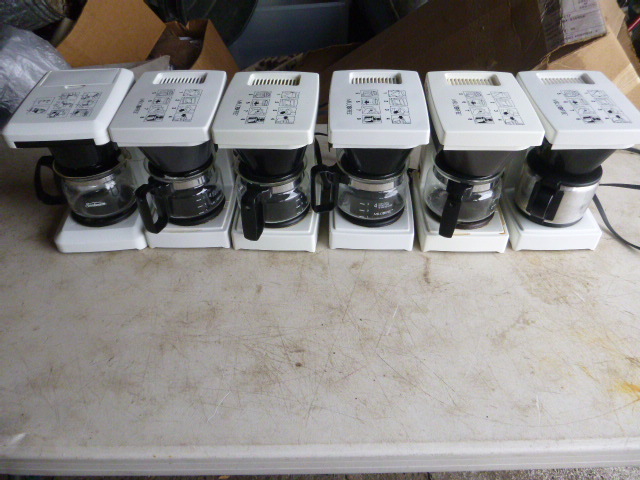 lot 86 image: 6 Mr. Coffee Coffee Makers