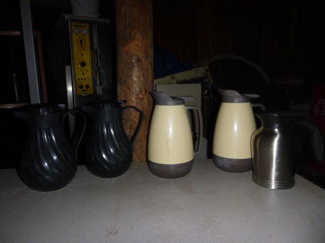 lot 99 image: Miscellaneous Coffee Carafes